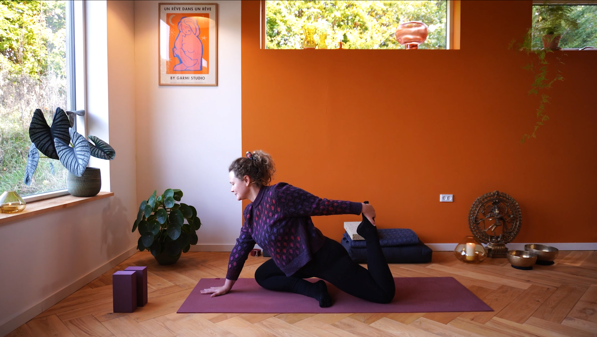 Mindful Yin yoga for lænd, hofter og psoas