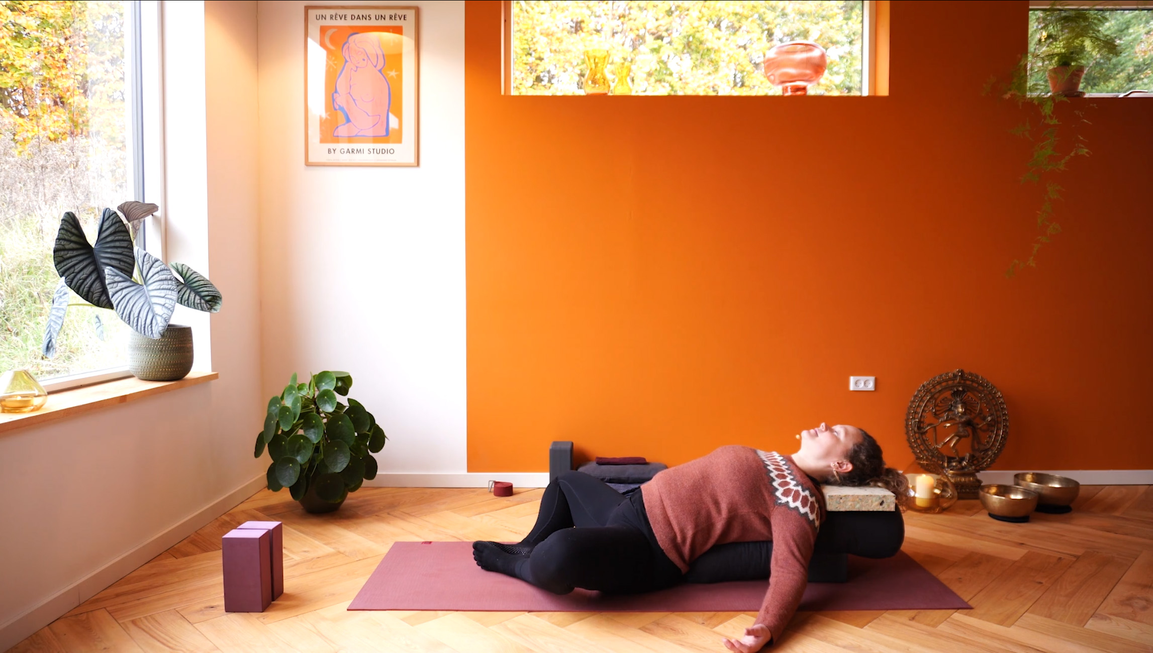 Yin Yoga og kvaliteten tillid - Rygsøjlen